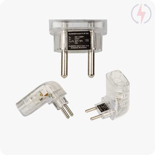 DPS ICLAMPER POCKET FIT 2P 20A TRANSPARENTE (PROTETOR C. TELEF/ENERG)