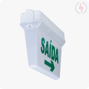 CLK-BADFVD - BLOCO AUTONOMO EMERGENCIA SINALIZACAO SAIDA VERDE - DUPLA FACE